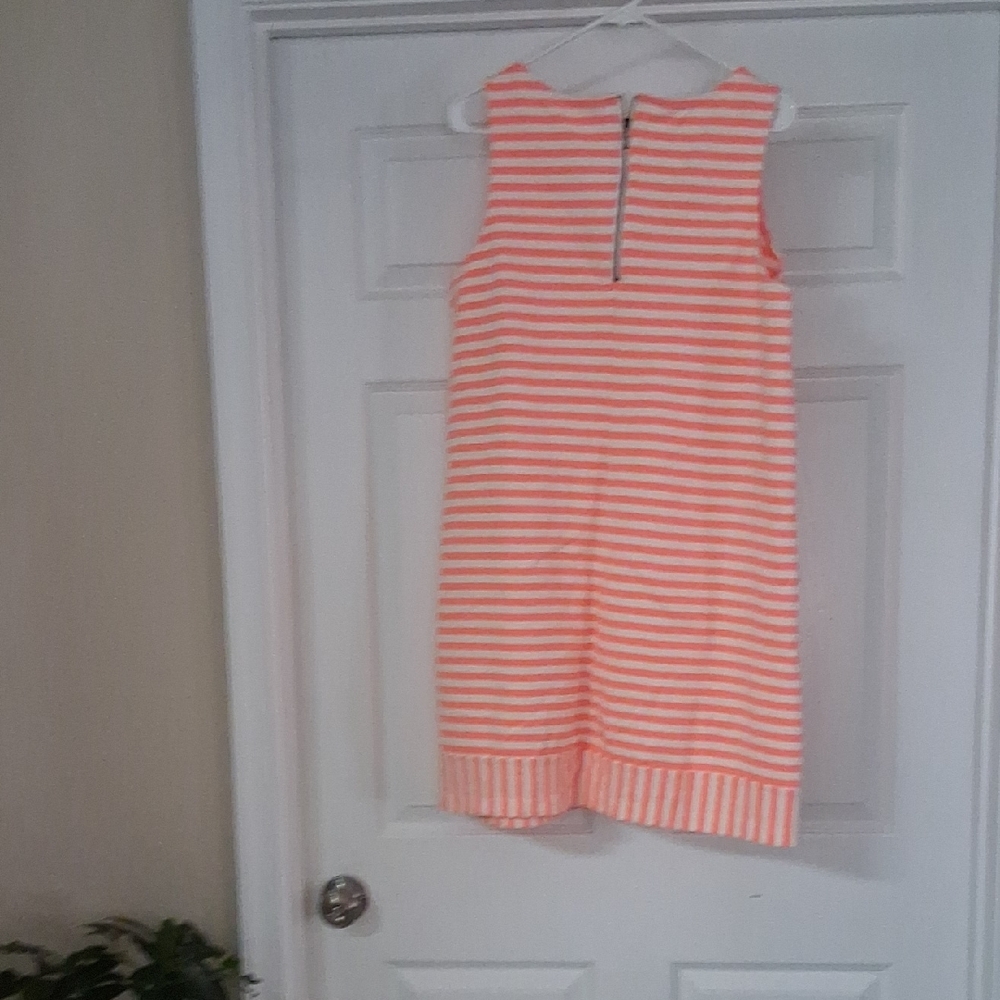 Old Navy Orange Striped Dress